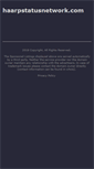 Mobile Screenshot of haarpstatusnetwork.com